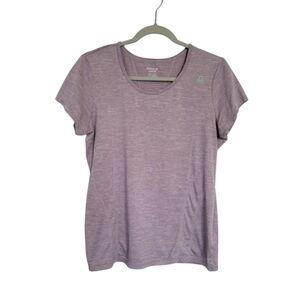 Reebok Reversed Marled Basic T-Shirt Women's Size Medium